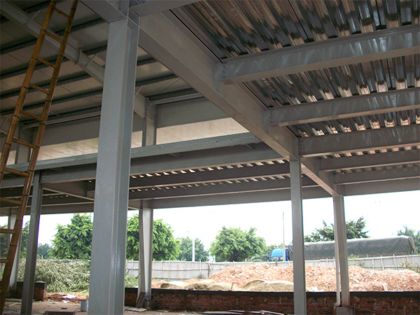 Steel structure platform of Xiyi Bicycle Club, Foshan City, Guangdong Province